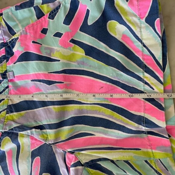 LILLY PULITZER Callahan Shorts Indigo Sea Dream 4 - Picture 15 of 16
